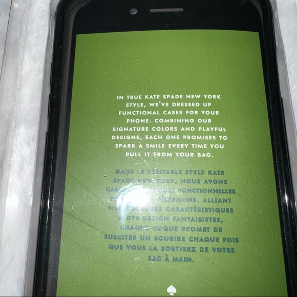 NEW Kate Spade New York Hybrid Hard Shell Case for IPhone 6Plus & 6S Plus, 7+ - Picture 3 of 5
